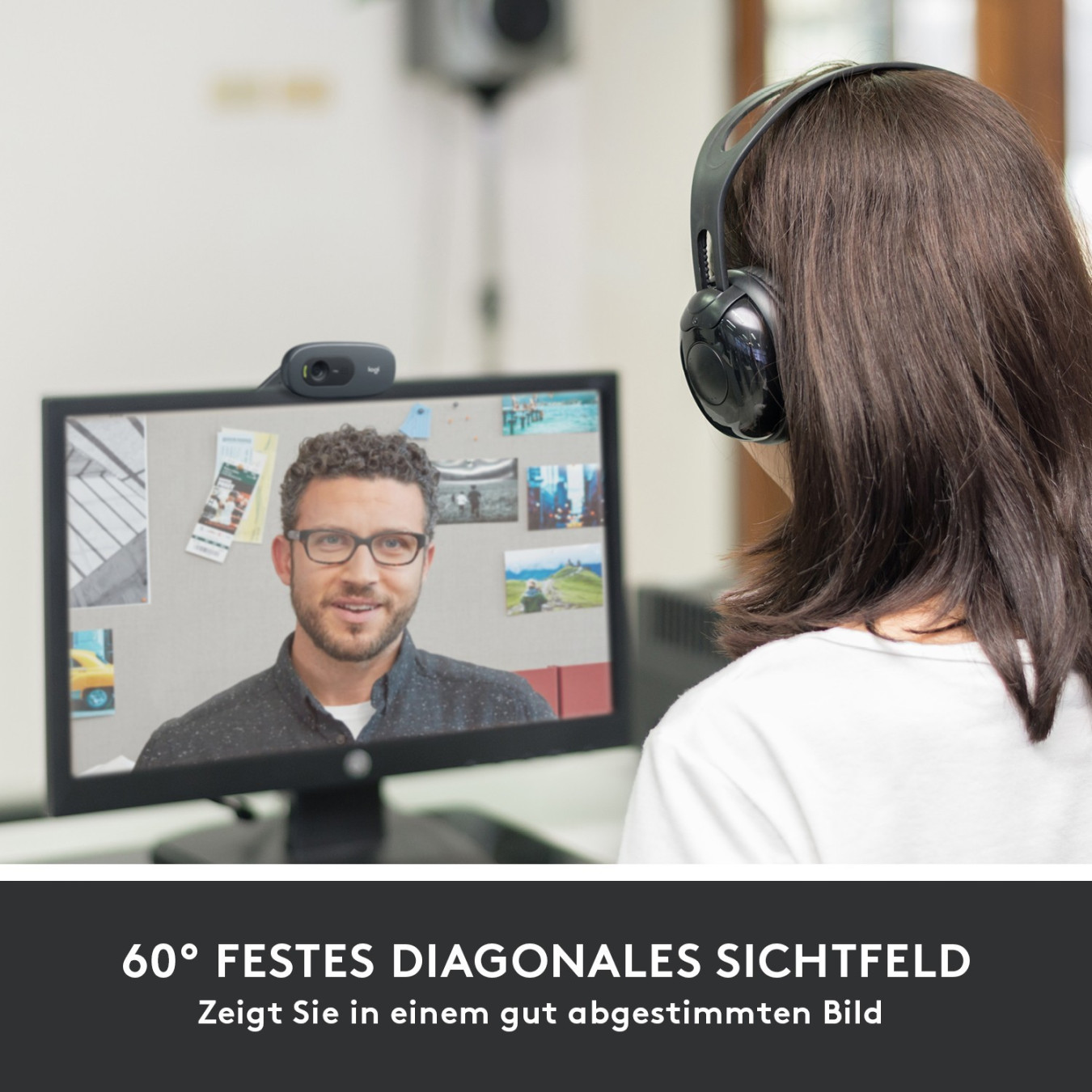 Logitech C505 HD Webcam - C505 - 720p 30fps, 60° FOV, Graphite, USB, Built-in Mic — Buy in Cyprus with Fast Delivery