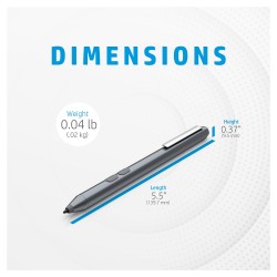 HP MPP 1.51 Pen (3V2X4AA) Stylus srebrny — Buy in Cyprus with Fast Delivery