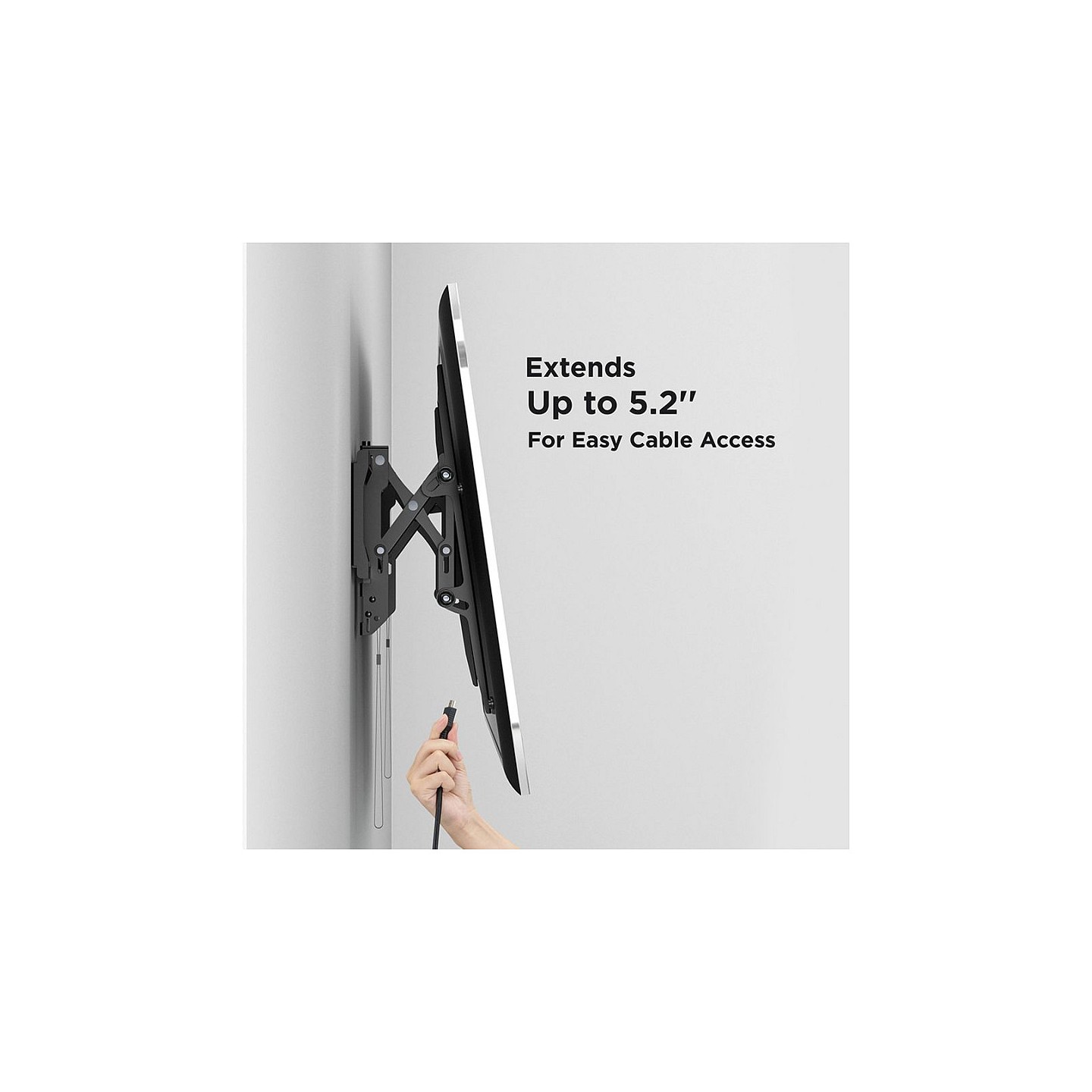 VALUE TV-Wandhalterung. neigbar. 37-80 Zoll. bis 75 kg — Buy in Cyprus with Fast Delivery