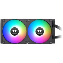 Thermaltake TH240 V2 Ultra EX ARGB AIO Liquid CPU Cooler - CL-W414-PL12SW-A - Black, 240mm, 2x120mm, TFT-LCD