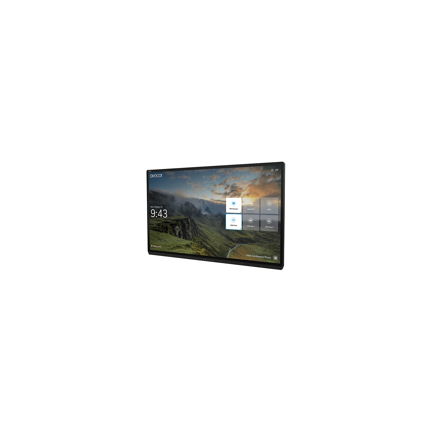 AVOCOR G Serie AVG-7560 190cm 75'' 3840x2160 DP HDMI USB TOUCH — Buy in Cyprus with Fast Delivery