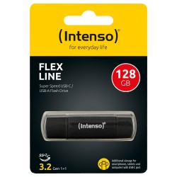 STICK Intenso Flex Line 128 GB (schwarz. USB-C und USB-A) — Buy in Cyprus with Fast Delivery
