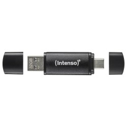 STICK Intenso Flex Line 128 GB (schwarz. USB-C und USB-A) — Buy in Cyprus with Fast Delivery