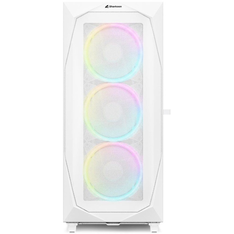 Buy Sharkoon REV300 White - Midi Tower PC Case (E-ATX/ATX/mATX/Mini-ITX) Tempere... in Cyprus, Nicosia, Limassol, Larnaka, Pafos
