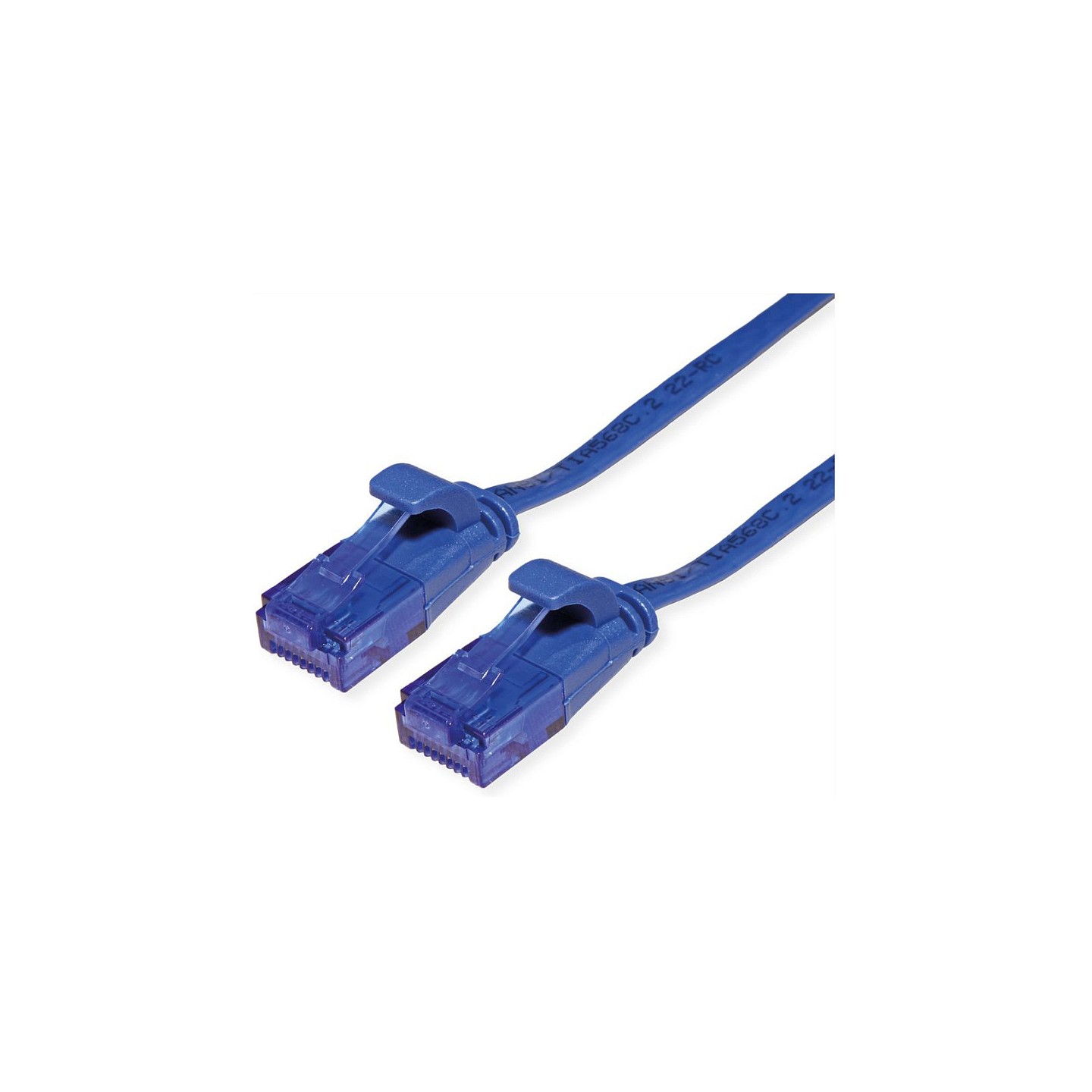 VALUE Patchkabel Cat.6A (Class EA) UTP. extra-flach. blau. 1.5 m — Buy in Cyprus with Fast Delivery