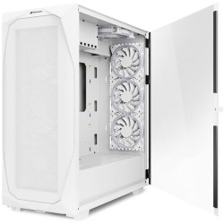 Buy Sharkoon REV300 White - Midi Tower PC Case (E-ATX/ATX/mATX/Mini-ITX) Tempere... in Cyprus, Nicosia, Limassol, Larnaka, Pafos