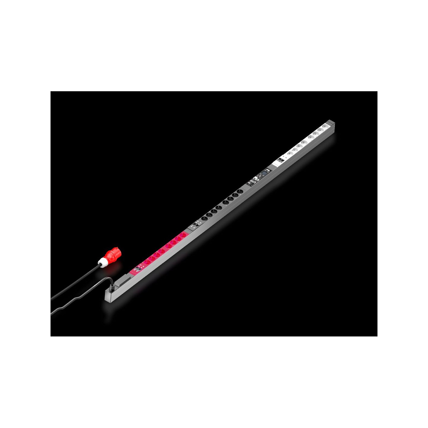 Rittal PDU metered 32A 3P CEE 24 x CEE7 3 Schuko — Buy in Cyprus with Fast Delivery