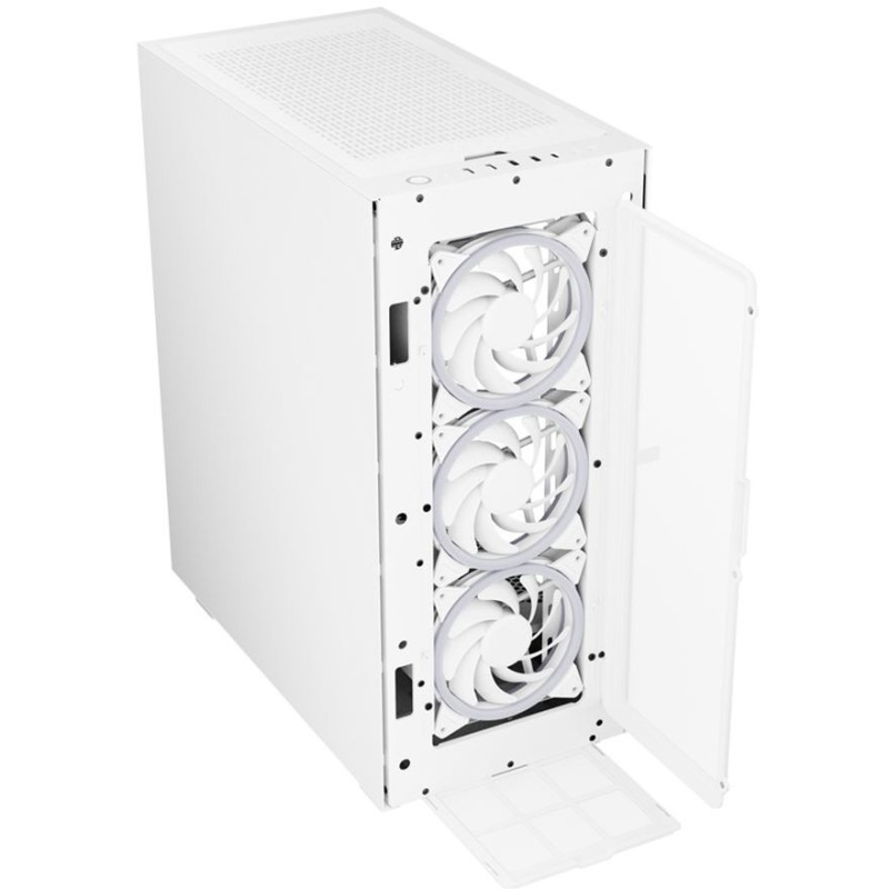 Buy Sharkoon REV300 White - Midi Tower PC Case (E-ATX/ATX/mATX/Mini-ITX) Tempere... in Cyprus, Nicosia, Limassol, Larnaka, Pafos