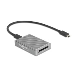Delock 40 Gbps USB Type-CTM Card Reader für CFexpress Typ B Speicherkarten — Buy in Cyprus with Fast Delivery