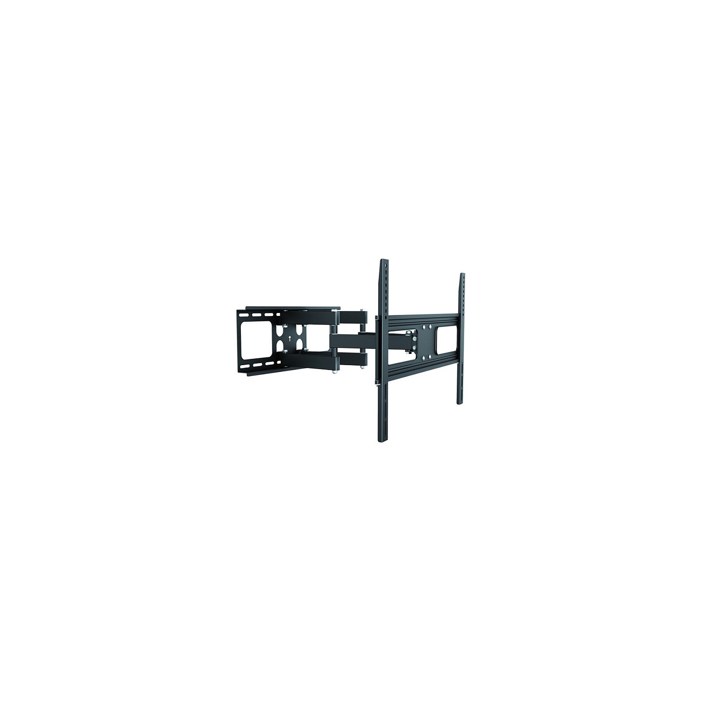 Secomp VALUE - Befestigungskit (Wandmontage) fr LCD- Plasmafernseher (Neigen und drehen) - Stahl - Schwarz