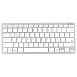 INCA Tastatur IBK-569BT BT 3.0 ultradünn. Multimedia. 10m silver — Buy in Cyprus with Fast Delivery