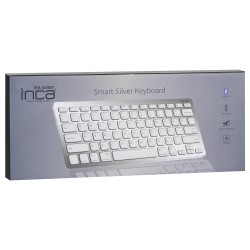 INCA Tastatur IBK-569BT BT 3.0 ultradünn. Multimedia. 10m silver — Buy in Cyprus with Fast Delivery
