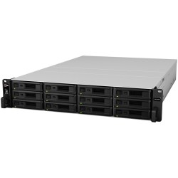 Buy Synology RX1217RP - RX1217RP - 12-Bay 2U Rackmount Expansion Unit, Black/Gre... in Cyprus, Nicosia, Limassol, Larnaka, Pafos