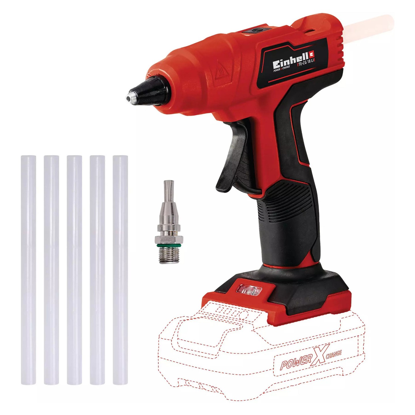 Einhell TE-CG 18 Li Akku-Heiklebepistole — Buy in Cyprus with Fast Delivery