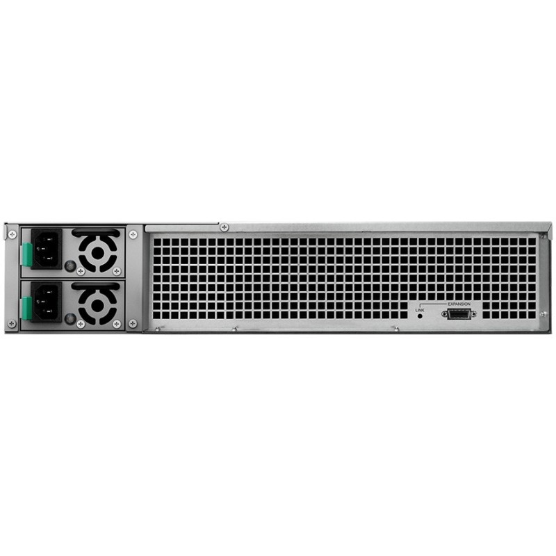 Buy Synology RX1217 Expansion Unit - 12-Bay SATA III, 2U Rackmount, Black (HDD/S... in Cyprus, Nicosia, Limassol, Larnaka, Pafos
