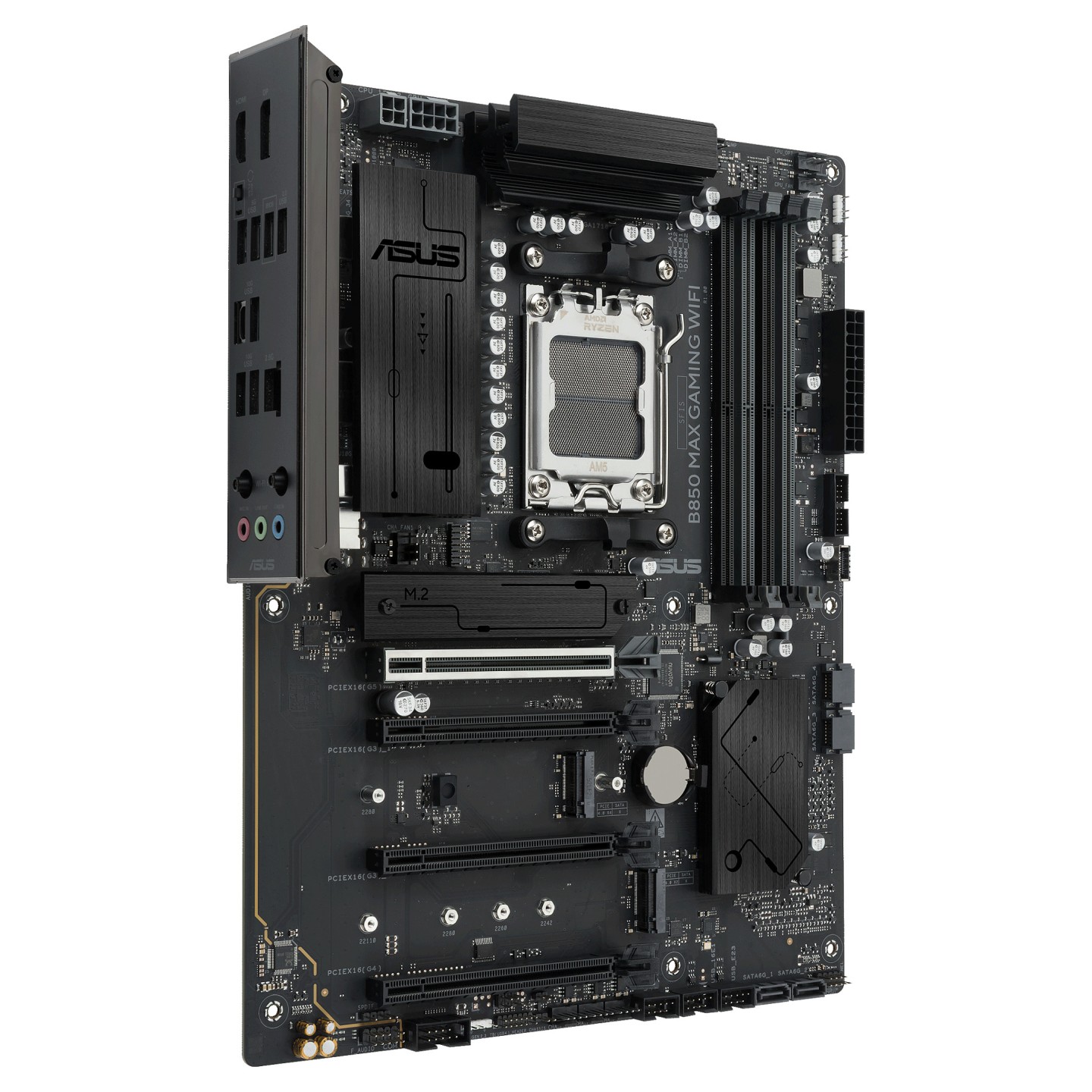 ASUS B850 MAX GAMING WIFI (AMD.AM5.DDR5.ATX) — Buy in Cyprus with Fast Delivery