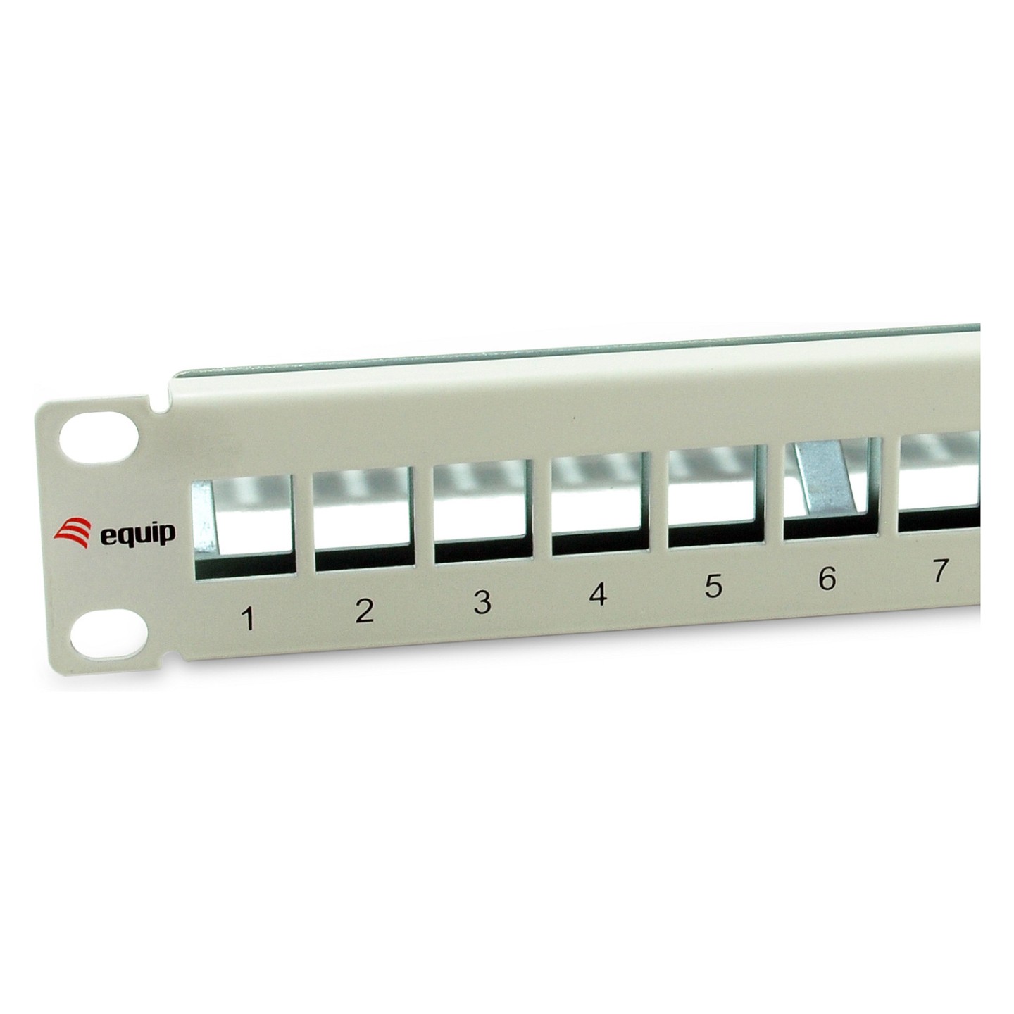 Equip Patchpanel 12x Cat6A 10' FTP 1HE Keystone Montage ws — Buy in Cyprus with Fast Delivery