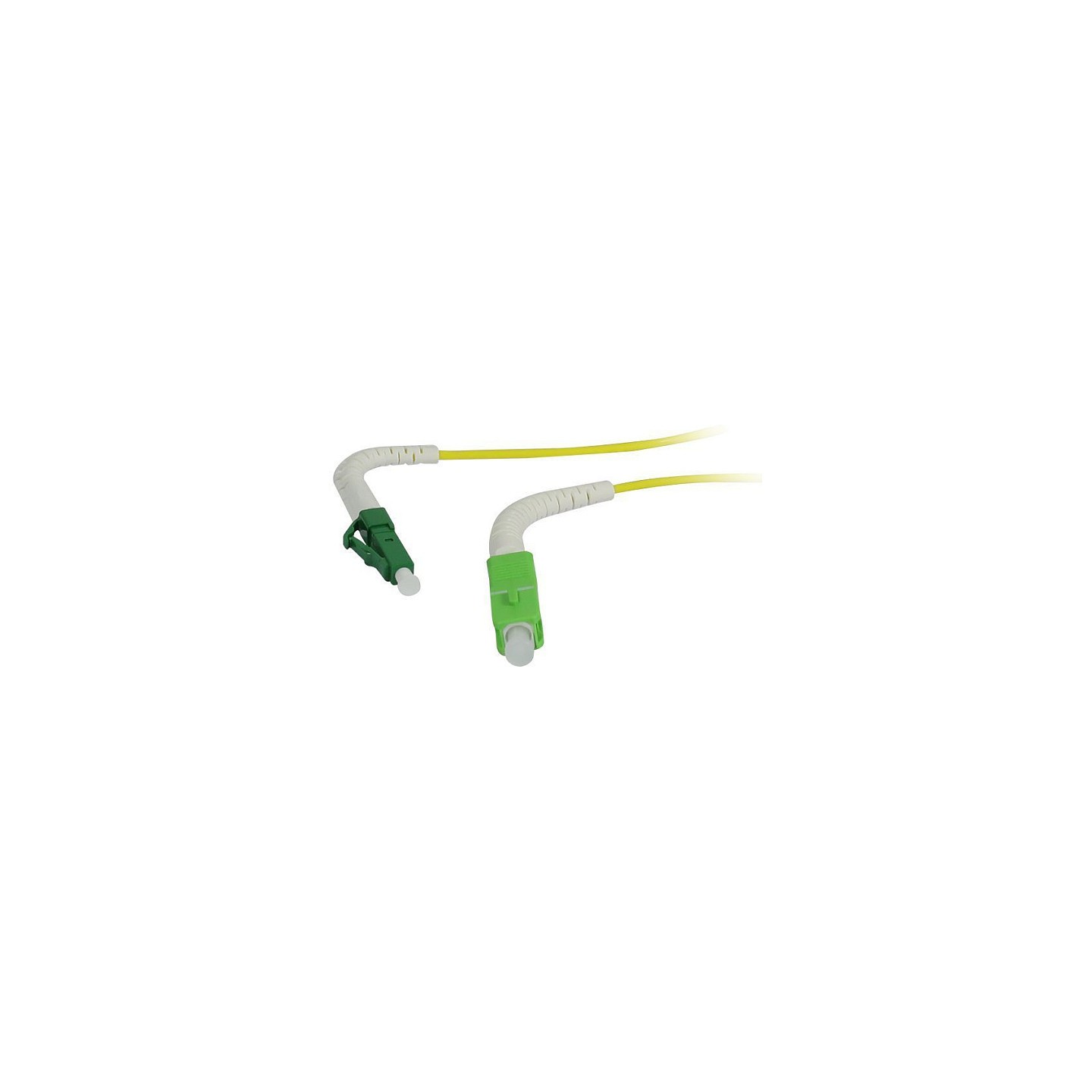 Synergy21 LWL-1-Faser-Patchk. 20mtr.LC(APC)-SC(APC). 9 125u. OS2. G657.A2. AD2mm. flexible Knickschutztülle