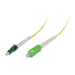Synergy21 LWL-1-Faser-Patchk. 20mtr.LC(APC)-SC(APC). 9 125u. OS2. G657.A2. AD2mm. flexible Knickschutztülle