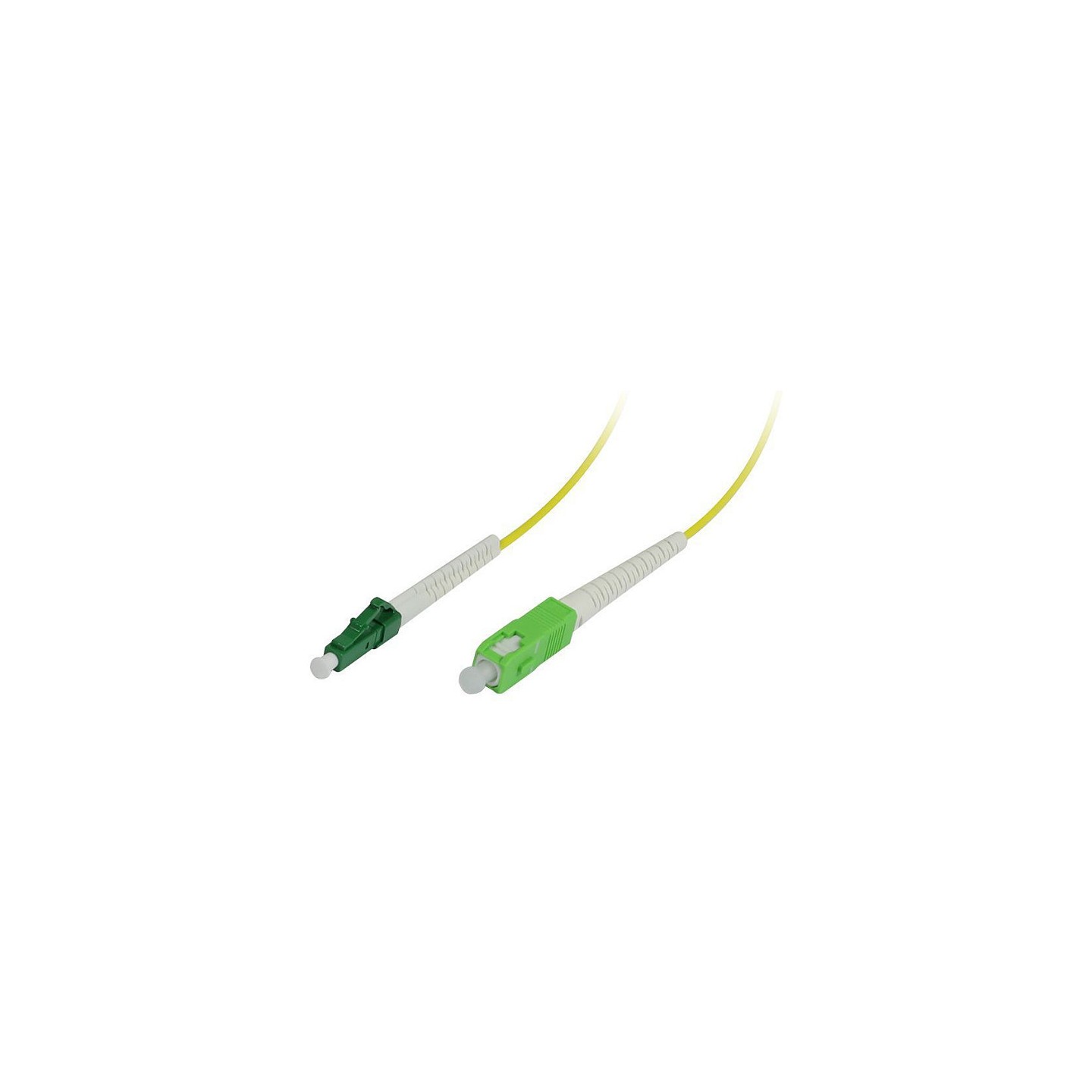 Synergy21 LWL-1-Faser-Patchk. 20mtr.LC(APC)-SC(APC). 9 125u. OS2. G657.A2. AD2mm. flexible Knickschutztülle