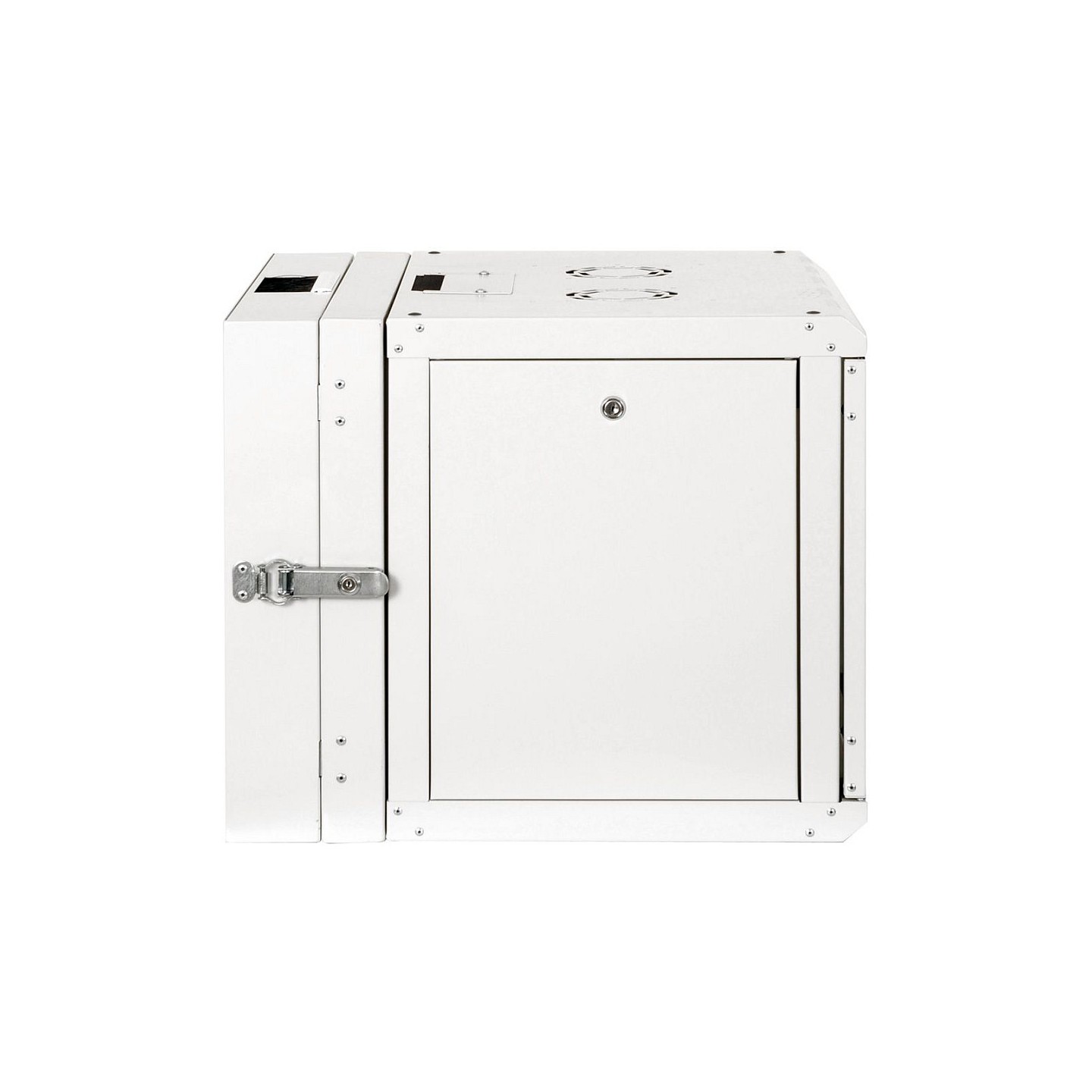 ROLINE 19-Zoll Wandgehuse Pro 9 HE. 600x600 BxT zweiteilig schwenkbar grau — Buy in Cyprus with Fast Delivery