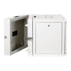 ROLINE 19-Zoll Wandgehuse Pro 9 HE. 600x600 BxT zweiteilig schwenkbar grau — Buy in Cyprus with Fast Delivery