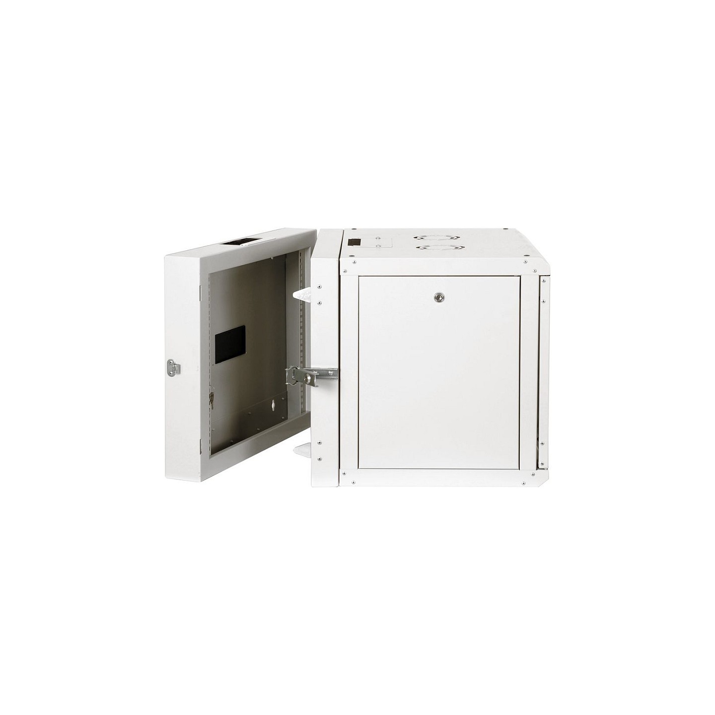 ROLINE 19-Zoll Wandgehuse Pro 9 HE. 600x600 BxT zweiteilig schwenkbar grau — Buy in Cyprus with Fast Delivery
