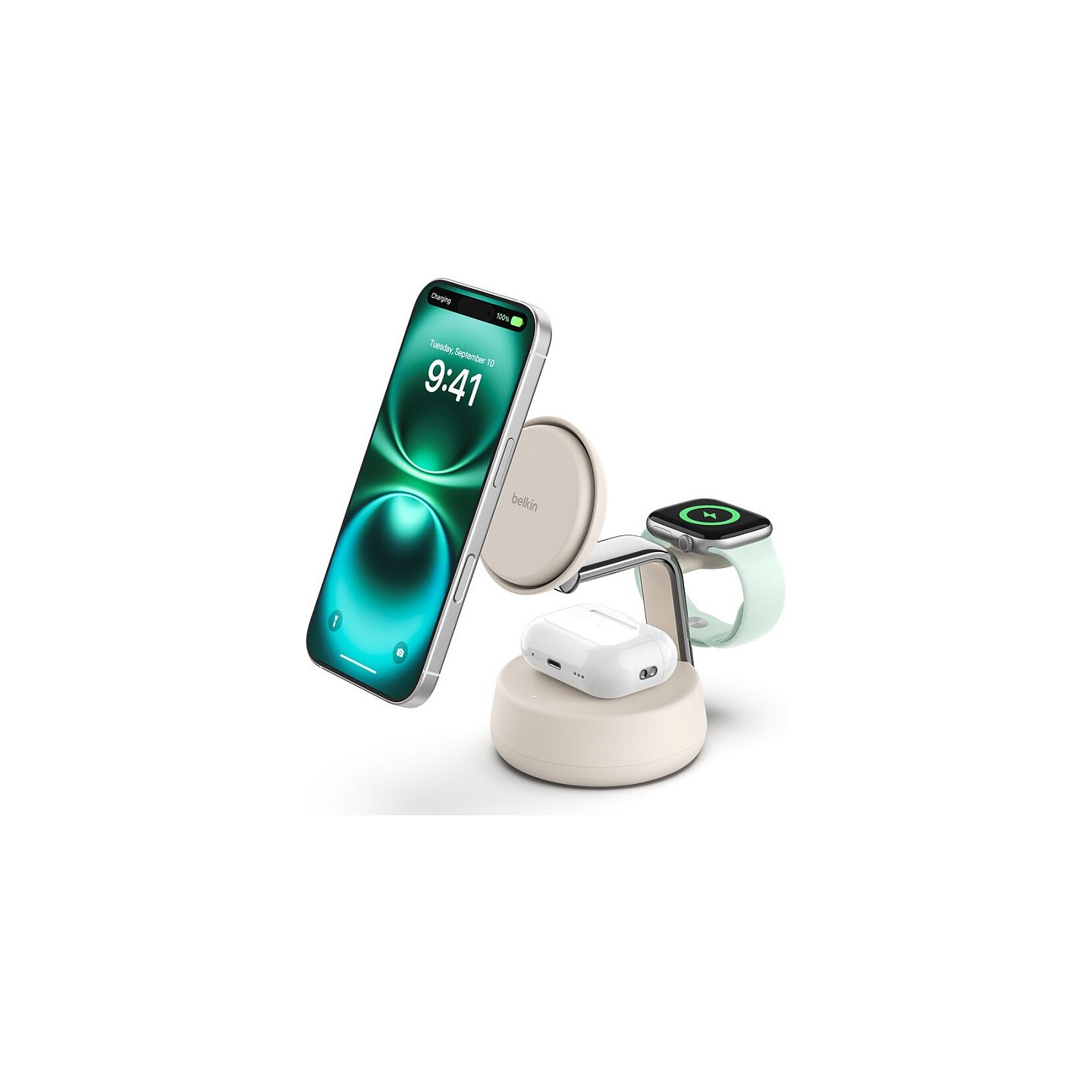 Belkin UltraCharge Pro 25W Qi2 mag.3-in-1 Ladest.ws. WIZ040kqSD — Buy in Cyprus with Fast Delivery