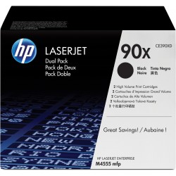 Buy HP 90X Toner Cartridge - CE390XD - Black, High-Yield (XL) Original 2-Pack (~... in Cyprus, Nicosia, Limassol, Larnaka, Pafos