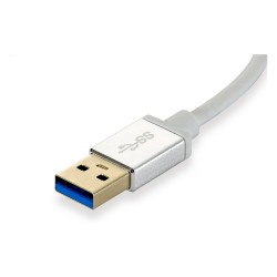 Adapter USB3.0- to RJ45 10 100 1000.3xUSB3.0 0.15m si — Buy in Cyprus with Fast Delivery