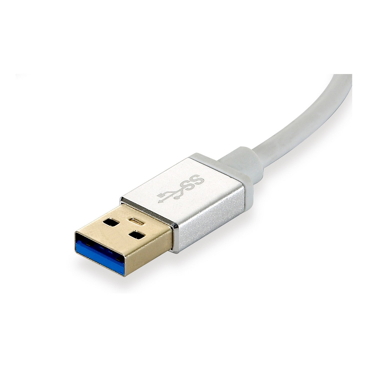 Adapter USB3.0- to RJ45 10 100 1000.3xUSB3.0 0.15m si — Buy in Cyprus with Fast Delivery