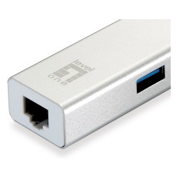 Adapter USB3.0- to RJ45 10 100 1000.3xUSB3.0 0.15m si — Buy in Cyprus with Fast Delivery