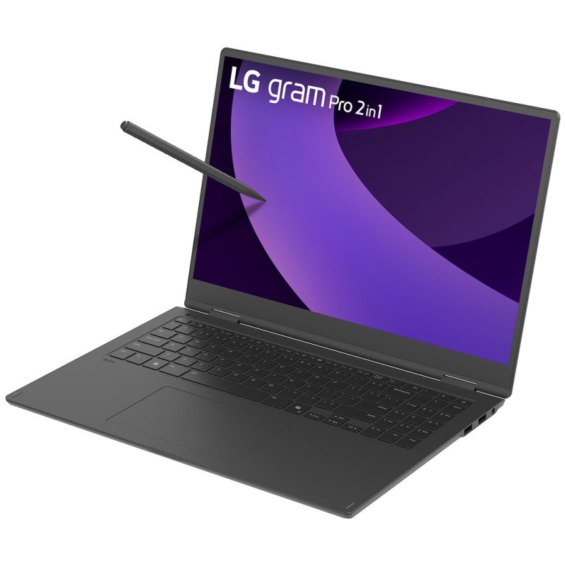 Buy LG gram 16 Pro 2-in-1 - 16TB90TP-K.AP78G - Black, Intel Core Ultra 7 255H, 1... in Cyprus, Nicosia, Limassol, Larnaka, Pafos