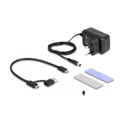 USB Type-CTM Konverter für 1 x M.2 NVMe SSD + 1 x SATA SSD HDD mit Klon Funktion — Buy in Cyprus with Fast Delivery