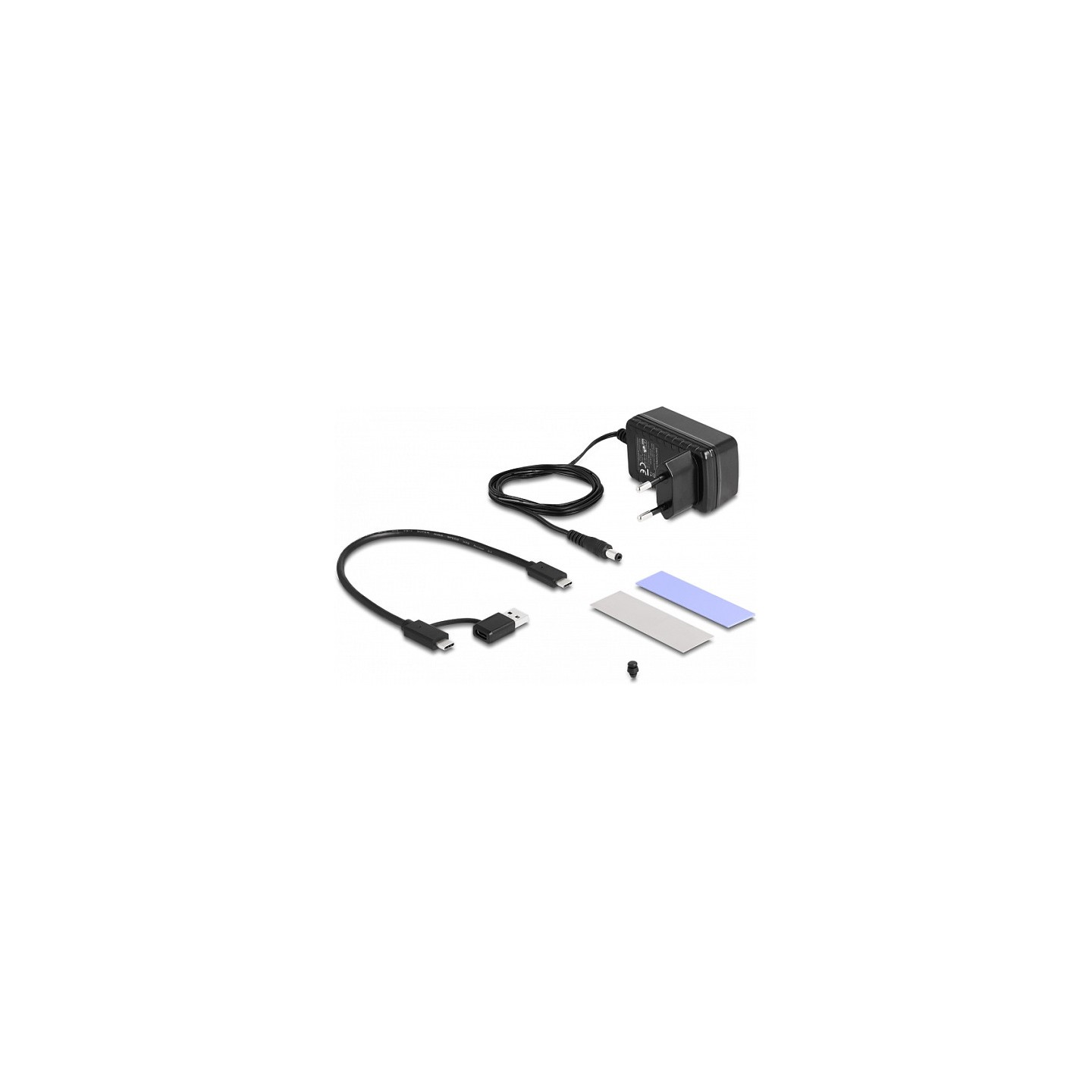 USB Type-CTM Konverter für 1 x M.2 NVMe SSD + 1 x SATA SSD HDD mit Klon Funktion — Buy in Cyprus with Fast Delivery