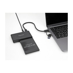 USB Type-CTM Konverter für 1 x M.2 NVMe SSD + 1 x SATA SSD HDD mit Klon Funktion — Buy in Cyprus with Fast Delivery