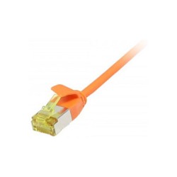 Synergy21 Patchkabel RJ45. CAT6A 500Mhz. 0.15m. orange. U FTP. slimline rund d3.8mm. TPE LSZH(Superflex). AWG32. mit...
