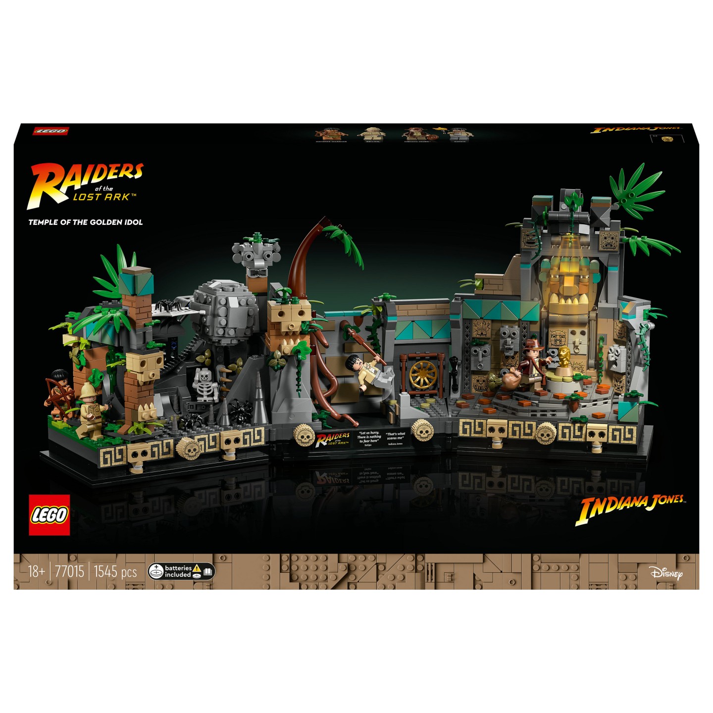 LEGO 77015 Indiana Jones Tempel des goldenen Gtzen — Buy in Cyprus with Fast Delivery