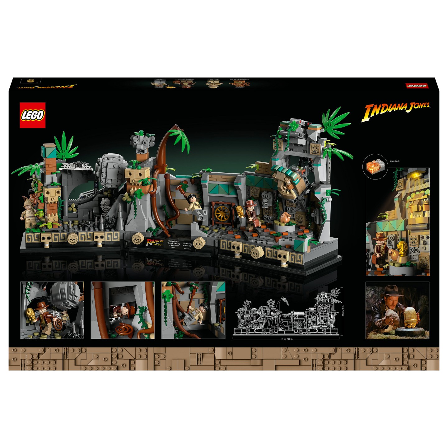 LEGO 77015 Indiana Jones Tempel des goldenen Gtzen — Buy in Cyprus with Fast Delivery