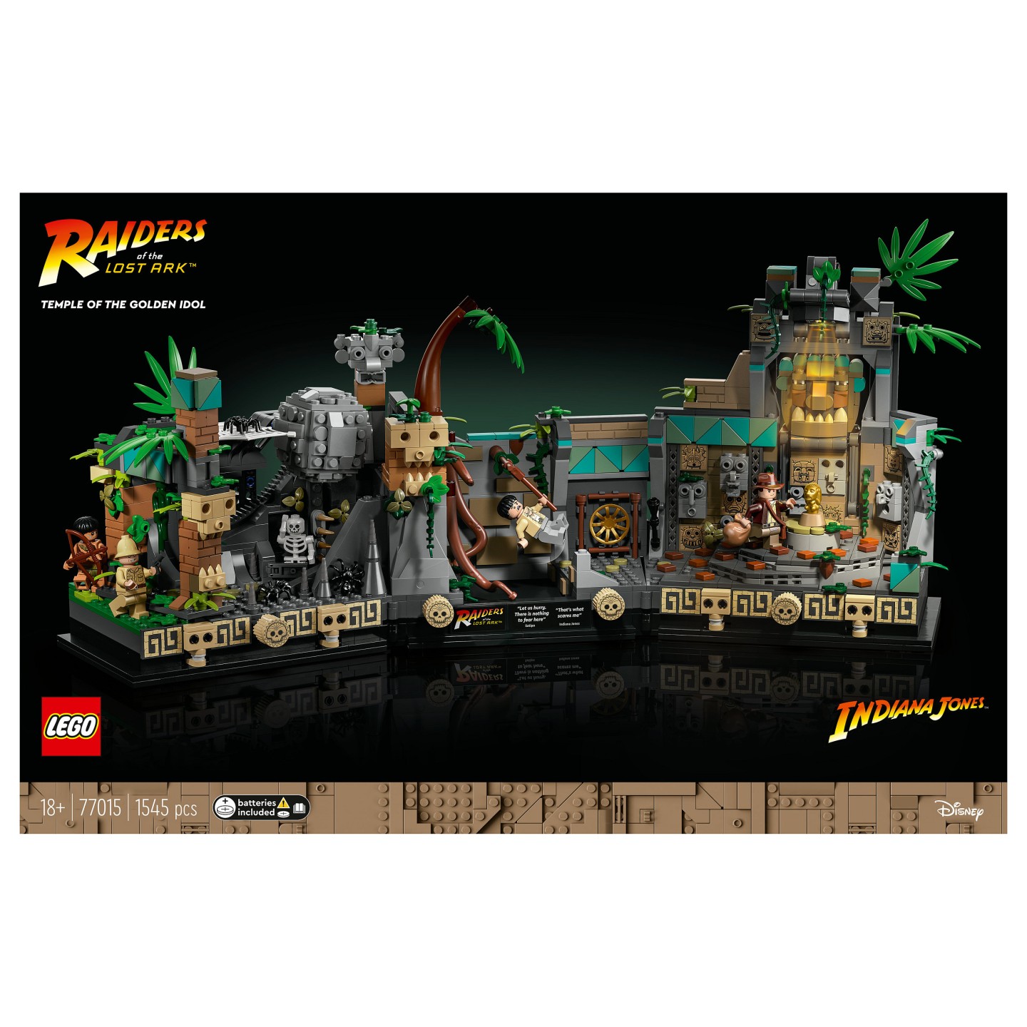 LEGO 77015 Indiana Jones Tempel des goldenen Gtzen — Buy in Cyprus with Fast Delivery