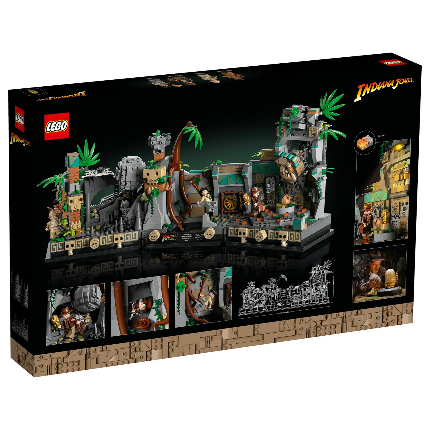 LEGO 77015 Indiana Jones Tempel des goldenen Gtzen — Buy in Cyprus with Fast Delivery