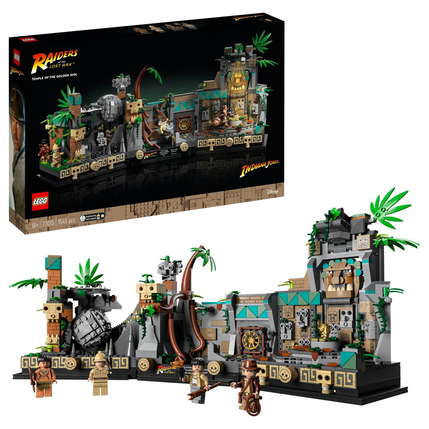 LEGO 77015 Indiana Jones Tempel des goldenen Gtzen — Buy in Cyprus with Fast Delivery