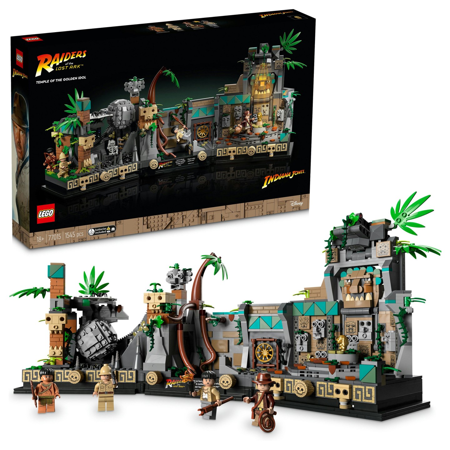 LEGO 77015 Indiana Jones Tempel des goldenen Gtzen — Buy in Cyprus with Fast Delivery