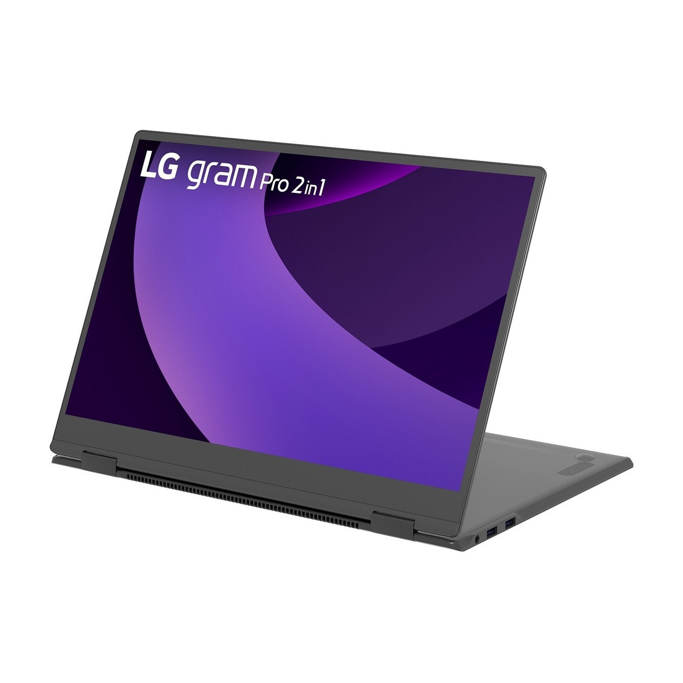 LG gram 16 Pro 2-in-1 - 16TB90TP-K.AP78G - Black, Intel Core Ultra 7 255H, 16GB RAM, 1TB SSD, 16" OLED (2880x1800)