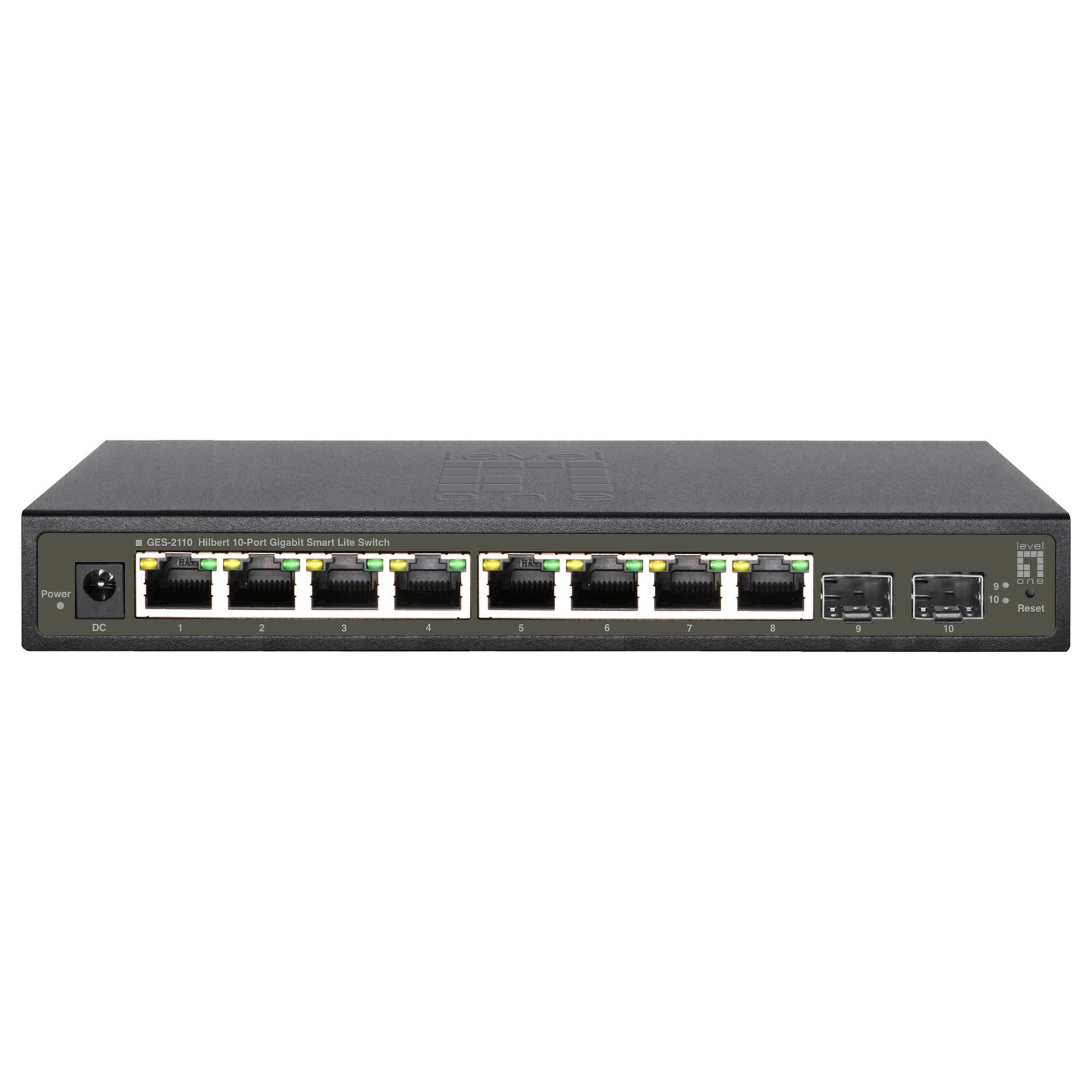 Switch 8x GE GES-2110 2xGSFP Hilbert — Buy in Cyprus with Fast Delivery
