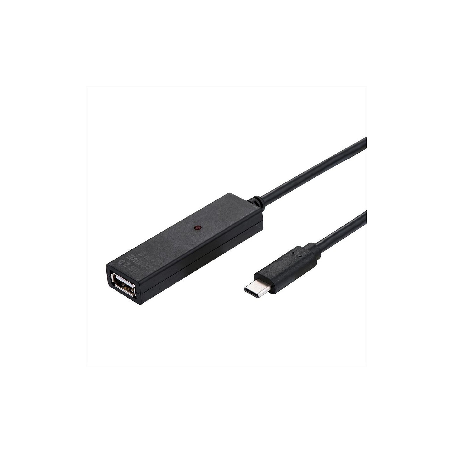 VALUE USB 2.0 Verlngerung. aktiv. mit Repeater. A-C. schwarz. 20 m — Buy in Cyprus with Fast Delivery