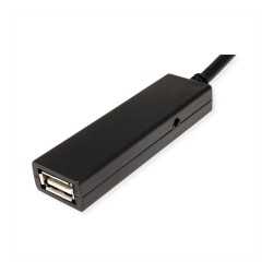 VALUE USB 2.0 Verlngerung. aktiv. mit Repeater. A-C. schwarz. 20 m — Buy in Cyprus with Fast Delivery