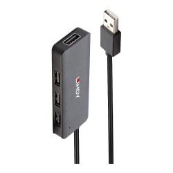 LINDY USB 2.0 Hub 4 Port ohne Netzteil — Buy in Cyprus with Fast Delivery