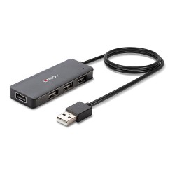 LINDY USB 2.0 Hub 4 Port ohne Netzteil — Buy in Cyprus with Fast Delivery