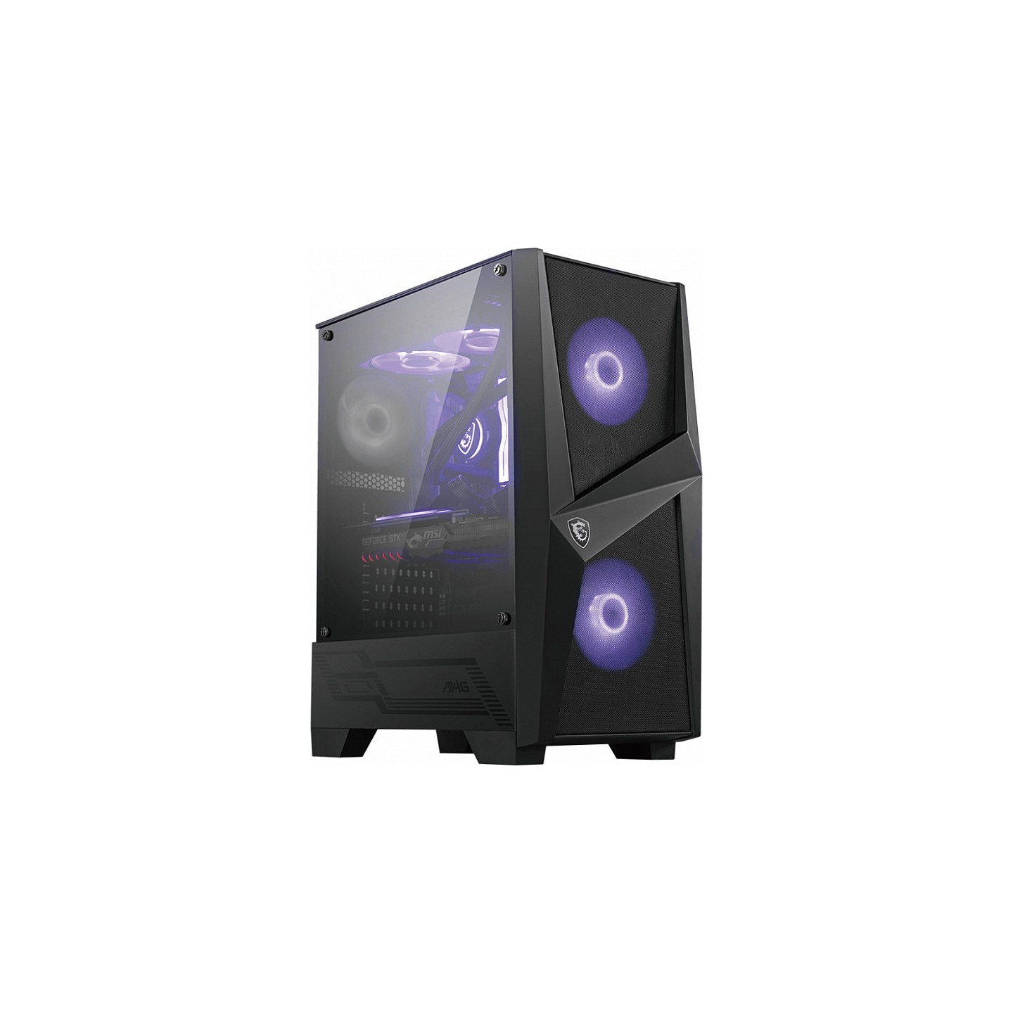 Midi MSI MAG Forge 100M (B Tempered Glas RGB Fan) — Buy in Cyprus with Fast Delivery